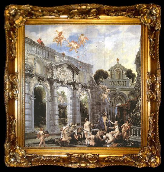 framed  JORDAENS, Jacob Nymphs at the Fountain of Love, ta009-2